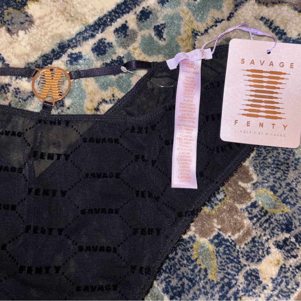 Savage X Fenty Forever Savage High-Leg Bikini - Picture 3 of 3